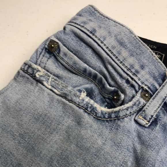 Abercrombie & Fitch Blue Athletic Skinny Jeans - Picture 4 of 10
